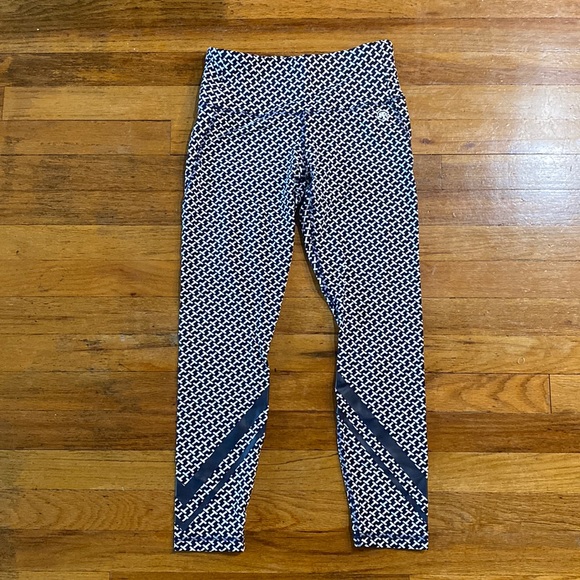 Tory Sport Pants - Tory Sport Cropped Athletic Legging